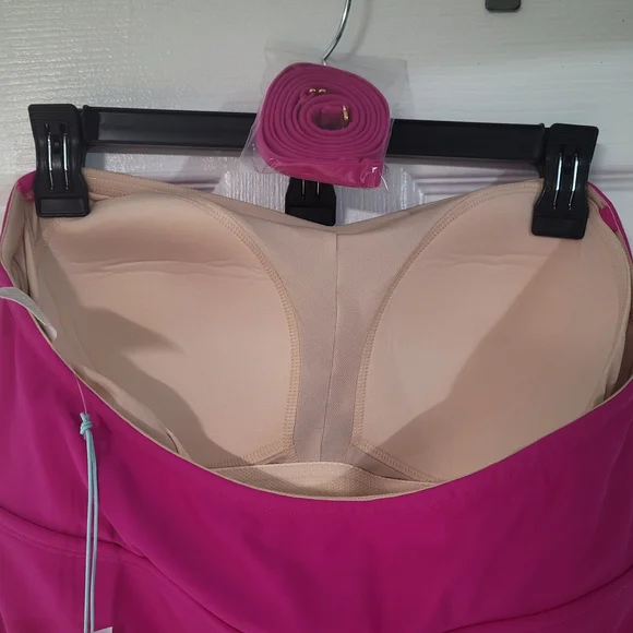 Kona Sol Pink One-Piece Swimsuit - Picture 4 of 7